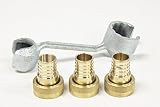 Viega Manabloc Install Kit - (1) Viega 50631 3/8-Inch and 1/2-Inch Manabloc Wrench and (3) Viega 464