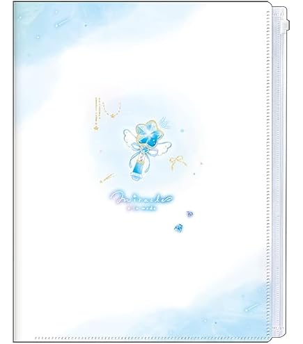 Amazon | カミオジャパン クリアファイル 6P ファスナー付きファイル