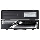 トネ(TONE) コンビネーションスパナセット CS100BK ブラック 内容10点