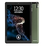 Android 11 用 10.1 インチタブレット - 2.4G 5G WiFi 通話タブレット、1960x1080 HD IPS タッチスクリーン、5MP + 13MP カメラ、6GB RAM 128GB ROM、2.5 GHz オクタコアプロセッサ、グリーン