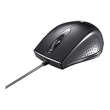 バッファロー BUFFALO 有線 3ボタン IR光学式 マウス ブラック BSMRU055BK