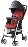 Aprica (アップリカ) 軽量ベビーカー マジカルエアープラス AC ポモドーロレッドRD 92540 ハイシート3.5kg 【高剛性リジカルフレーム + ワイドタイヤ + 容量20Lビッグバスケ