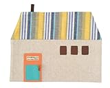 丸和貿易 【ハウス型のデザインが可愛い】 ランドネール ティーマット ボーダー