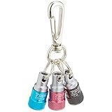 トップ(TOP) ソケットホルダー 3色セット 携帯用 ナスカン付 6個入 ESH-BRBKN