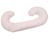 Motherhood Cover for the Sleepy-C Maternity Support and Side Sleeper Pillow (Pink Classics) by Mothe