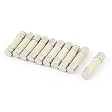 セラミックヒューズ – TOOGOO ( R ) 10個入り250 V 0.5 A 500 mA高速ブローセラミックヒューズチューブ5 mm x 20 mm
