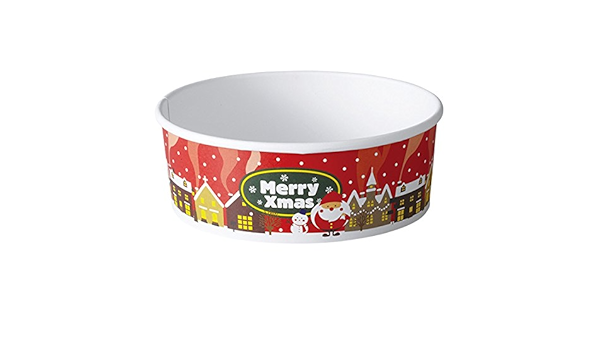 Amazon Co Jp Chip Containers Container Chicken Fried Chicken Christmas Christmas Suno Abenyu 100 Sheets Home Kitchen