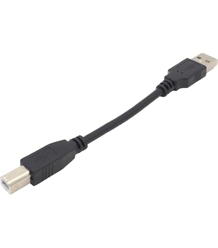 Amazon | 極短 20cm USBケーブル A-B (超ショートタイプ/0.2m) USB2.0 