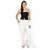 Cotton Self Design Womens Full Patiala Dupatta (Free Size) Waist- 50 Inches X length- 40 inches