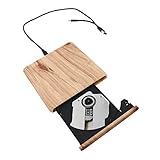 Housoutil Usb 3.0 外付け Dvd ドライブ タイプ C ポータブル Cd/dvd バーナー ノートパソコン用 木目調 Cd/dvd ライター 多機能 Cd/dvd プレーヤー