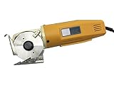 Hanchen YJ-70A Φ70mm 工業用布電動カッター 小型ポータブル布切機 裁断厚み25mm (110v)