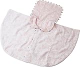 UCHINO Disney ベビーポンチョ プチフィールド (ベビー80cm) ピンク