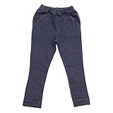 【SiShuNon/FARM】ニットデニムストレートパンツ ファーム キッズ ニット デニム ストレート パンツ 90 4 ネイビー