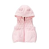 Gymboree Little Girls' Toddler Puffer Vest Pink Panache 5T [並行輸入品]