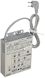 DXアンテナ CS/BS-IF・CATVブースター 【2K 4K 8K 対応】 共同受信用 屋内専用 下り利得30dB 電源内蔵 高シールド CW30MS