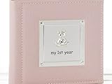 Photo Album - My First Year Pink Baby Girl Photo Album Gift 77803