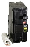 Square D by Schneider Electric qo225gfi QO 25-amp two-pole漏電遮断器ブレーカー