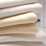 Bed-e-Byes Cot / Cotbed Fitted Sheet (Cream/ by Bed-e-Byes