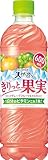サントリー 天然水 きりっと果実 ピンクグレープフルーツ＆マスカット 600ml×24本