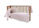 Clair de Lune Honeycomb Cot/ Cot Bed Quilt/ Bumper and Sheet Set (3 Pieces, Cream) by Clair de Lune