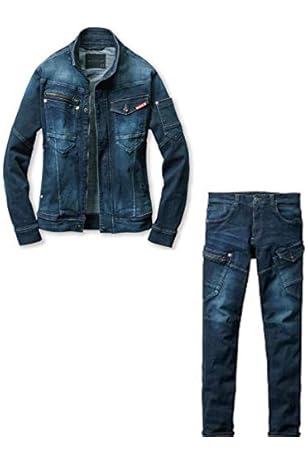 cargo pants and denim jacket