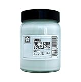 サクラクレパス 絵の具 ポスターカラー 130ml 白 3個 PW130ML3P#50