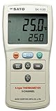 佐藤計量器(SATO) 大型液晶デジタル温度計 2チャンネルタイプ (指示計のみ) SK-1120