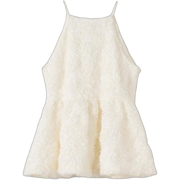 Amazon | [EIMY ISTOIRE] GYPSOPHILE PUFF TOP BLACK | パフスリーブ