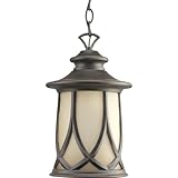 Progress Lighting P6504-122 Resort Collection 1-Light Hanging Lantern, Aged Copper by Progress Light