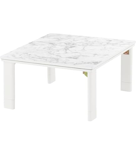 Amazon | フラットヒーター折れ脚こたつ フラットモリス 75x75cm