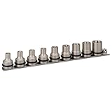 トネ(TONE) インパクト用トルクスソケットセット(ホルダー付) HATXE409 差込角12.7mm 内容9点