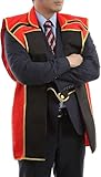 [マジックナイト] 秀吉拵 戦国武将陣羽織 レッド 武将 仮装 コスプレ 侍 武士 衣装 赤 男性用