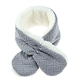 Domybest 秋冬 ベビー マフラー キッズ 子供用スカーフ 裏起毛 3歳以上 暖かく保つ 快適 柔らかく 誕生日 幼稚園 防寒対策 通園 通学 お出かけ