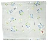 日繊商工 泉州タオル プチメモリー フェイスタオル ブルー T-501