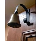 ドアベル ドアチャイム ブラケット 真鍮 取付け簡単