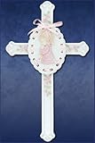8" Praying Girl Porcelain Cross by Church Supply Warehouse [並行輸入品]