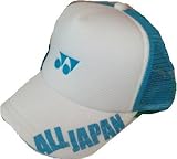 YONEX キャップ 白ブルー