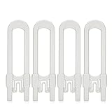 Bestgoo Adjustable Cabinet Locks for Child Safety, Extra Long U Shaped Sliding Baby Cabinet Locks by