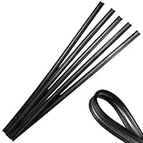 VORCOOL ワイパー 替えゴム 長さ600mm 幅6mm10本セット 汎用 柔軟 水切りワイパー 換えゴム