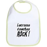 CafePress Lacrosse Coaches Rock Bib - Standard Kiwi by CafePress