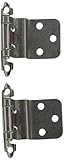 Stanley National s826 – 289ホームDesigns bb8195snサテンニッケル2.75 " self-closing 0.375オフセット標準スプリングキャビネットヒンジ