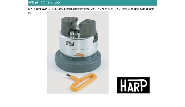 憧れの ハープ社製(彫刻台ミニ)Ｎｏ．4200 その他 ハンドメイド ...
