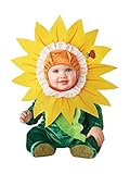 InCharacter Costumes Baby's Silly Sunflower Costume Green/Yellow Medium (12-18 Months) [並行輸入品]