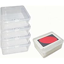 Amazon.co.jp: DKAOVH プラスチックゲームカード収納ボックス 4個 UNO