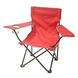 Redmon For Kids, Kids Folding Camp Chair, Red [並行輸入品]
