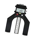 Baosity ミニ デジタル深さゲージ　高さゲージ　 LCD 木工鋸　深度ゲージ　0-80mm　精密　 ハイトゲージ　　