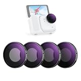 NEEWER NDフィルターセット 4枚入り ND8/ND16/ND32/ND64 コンパチブル GO Ultra ねじ込み式 減光レンズフィルターキット マルチコートHD光学ガラス 薄型フレーム アクションカメラアクセサリー FL-C55