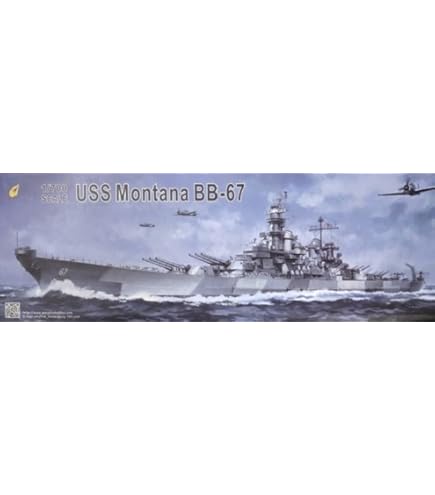 Amazon | ベリーファイア 1/350 アメリカ海軍 戦艦モンタナ BB-67