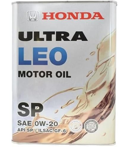 メンテナンス HONDA ULTRA LEO MOTOR OIL 0W-20 Amazon.co.jp: Honda 08227-99974 Ultra LEO SP 0W20 4L Engine