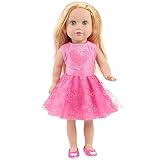 Domybest 子供玩具 人形の赤ちゃん 女の子 ままごとリアル NPK シリコン製 ソフトビニール製 ベビー ケア レーニング 着せ替えの人形服 可愛い プレゼント 出産祝い 45cm